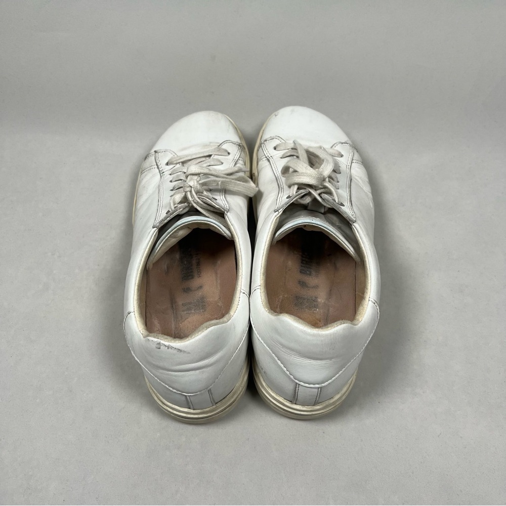 Birkenstock Sneakers Bend Low Women’s Size 10 White Leather Comfortable Shoes - Picture 4 of 12